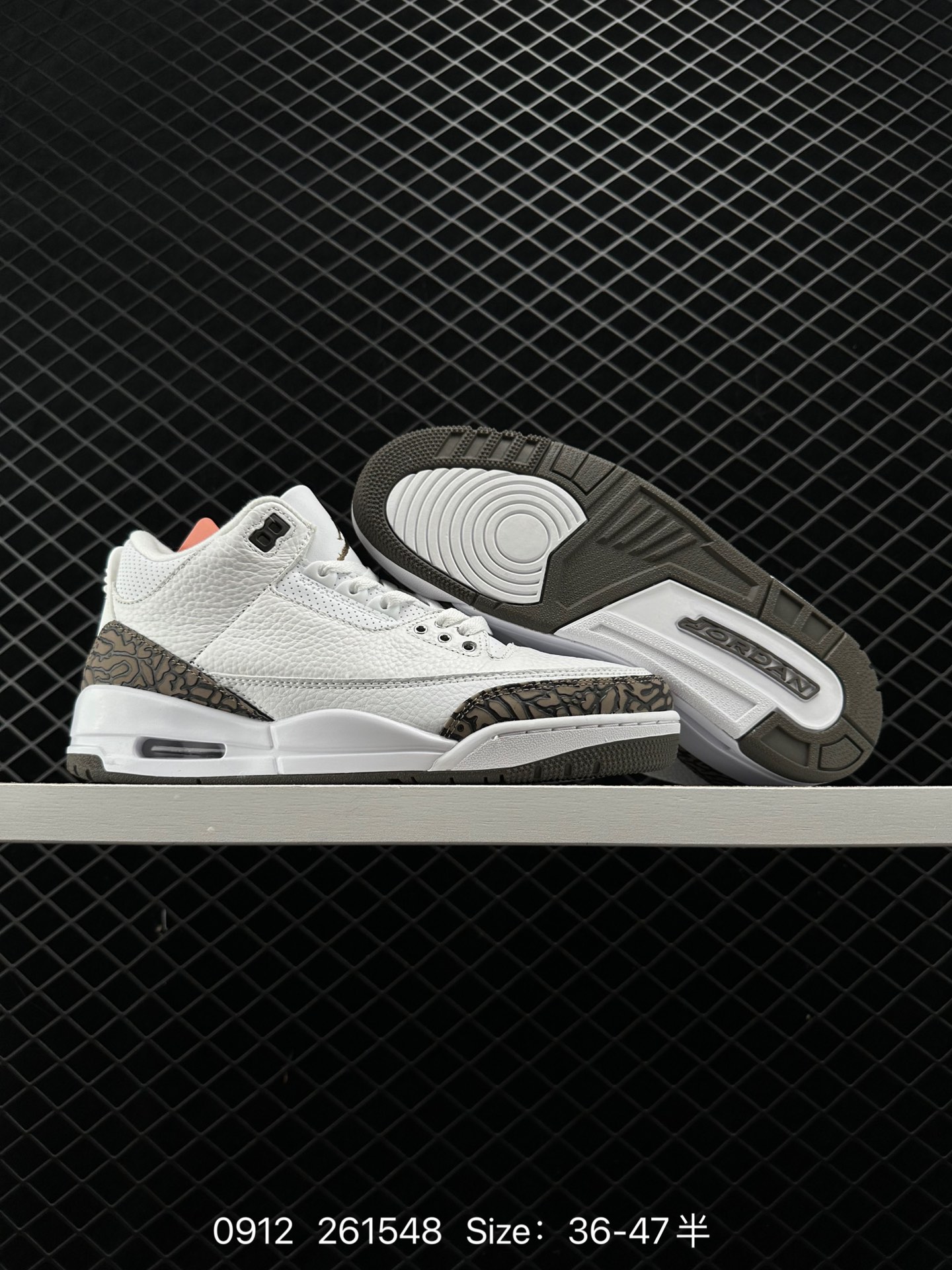 Air Jordan 3 Retro ”Hide and Sneak“